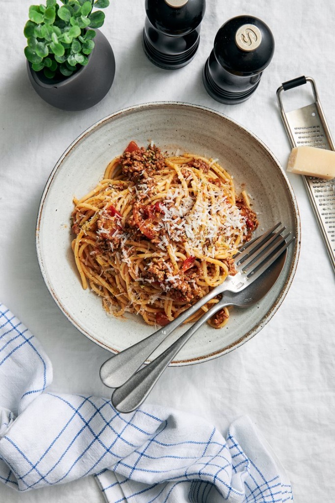 Spagetti och köttfärssås