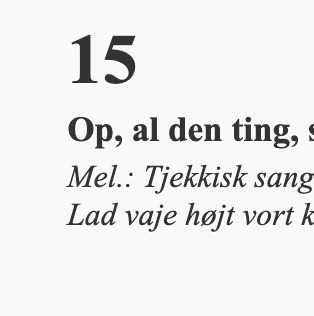 Op, al den ting