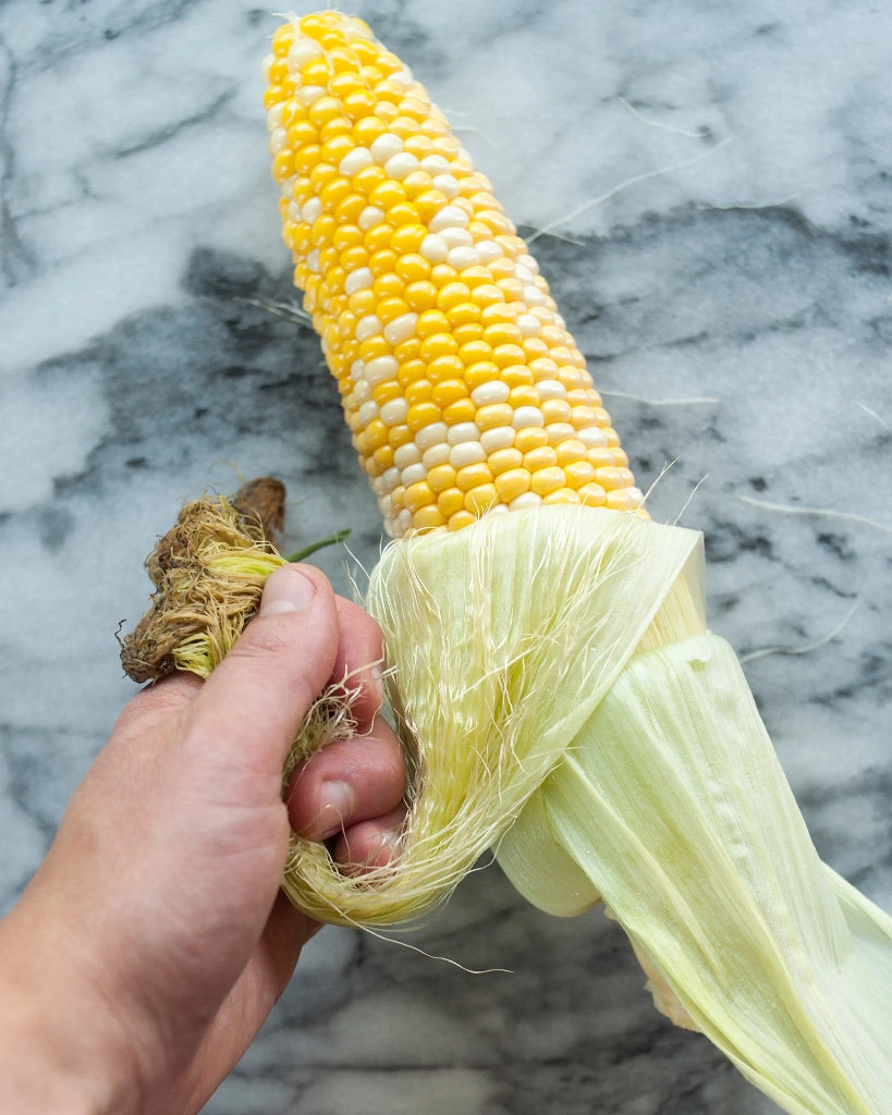 Shucking Corn