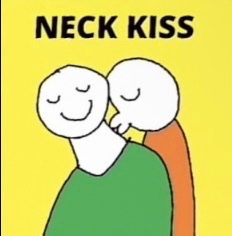 neck kiss
