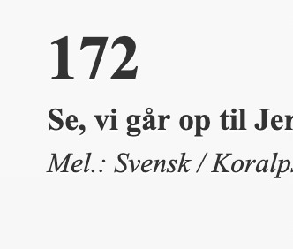 Se, vi går op