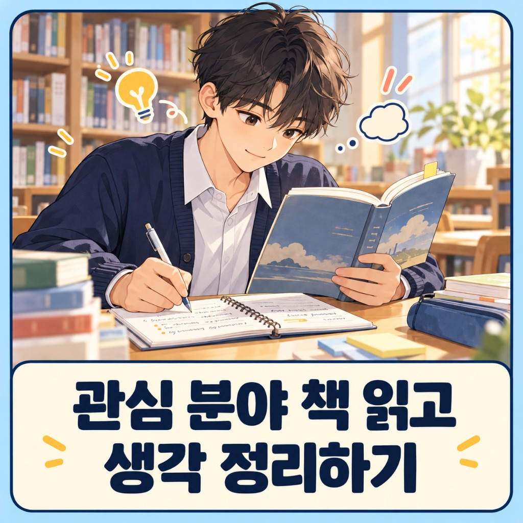 관심 분야의 책을 읽고 생각 정리하기