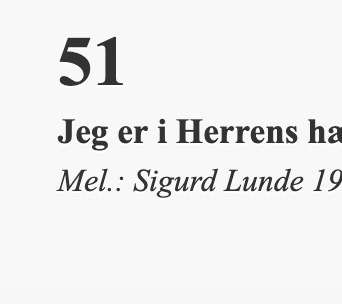 Jeg er i Herrens hænder