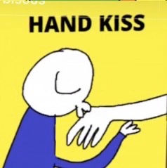 hand kiss