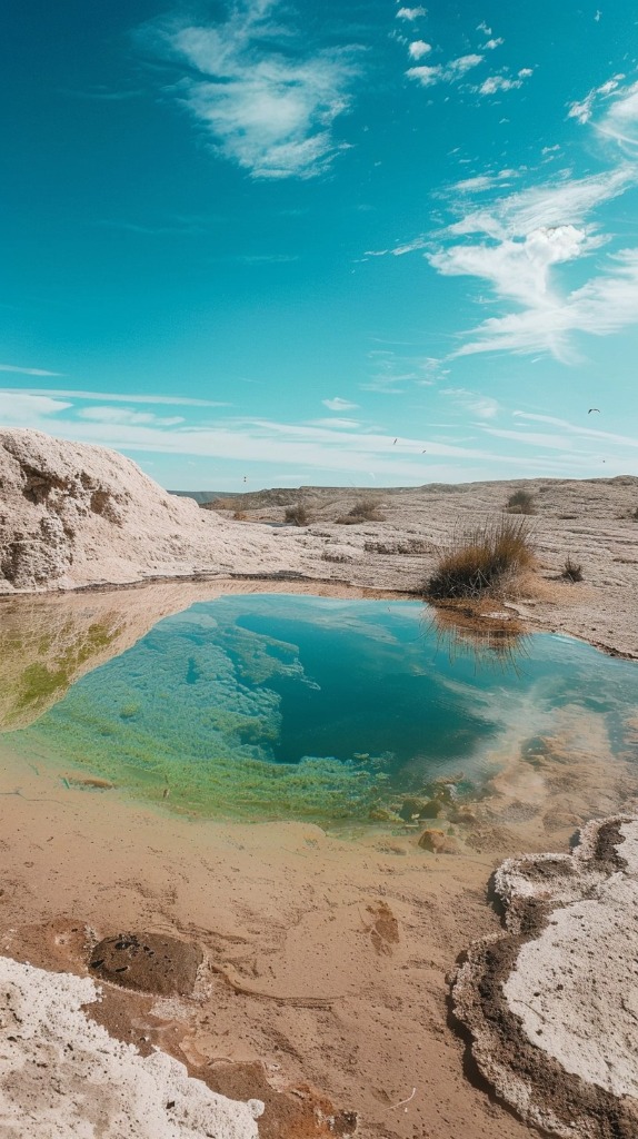 Desert pool