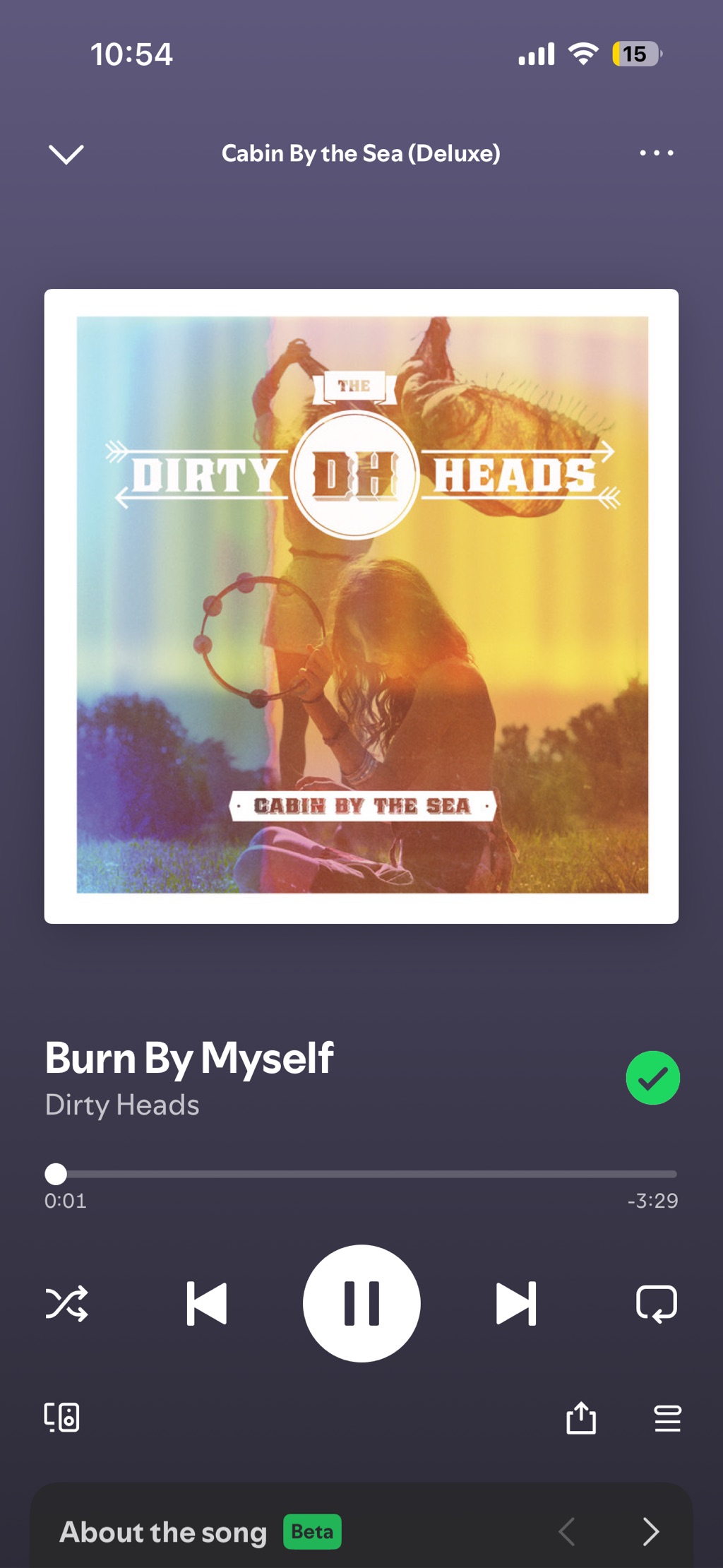 Burn by myself
