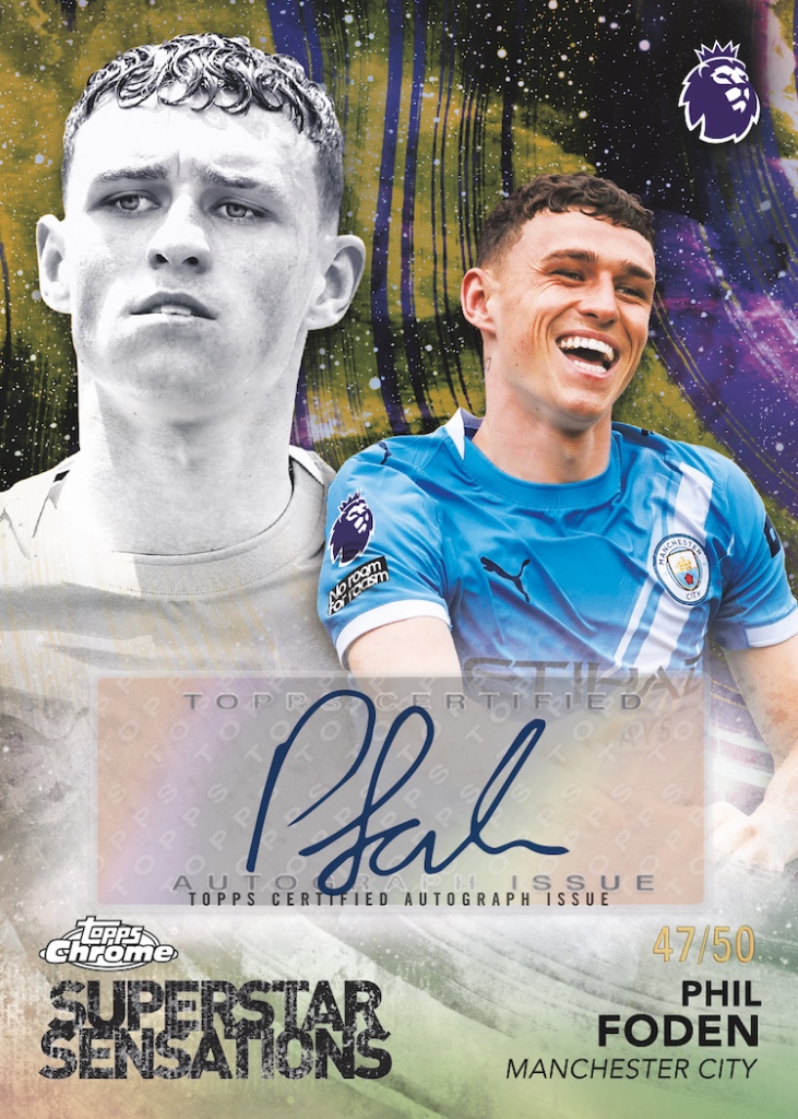 Foden superstar sensations auto /50