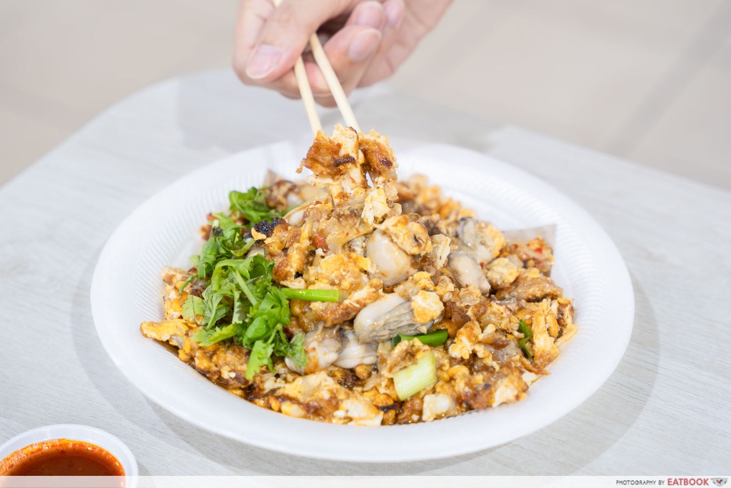 OYSTER OMELETTE
