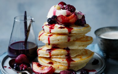 stack of pancakes