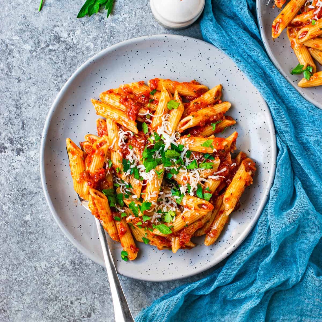 Roasted Red Pepper Pasta