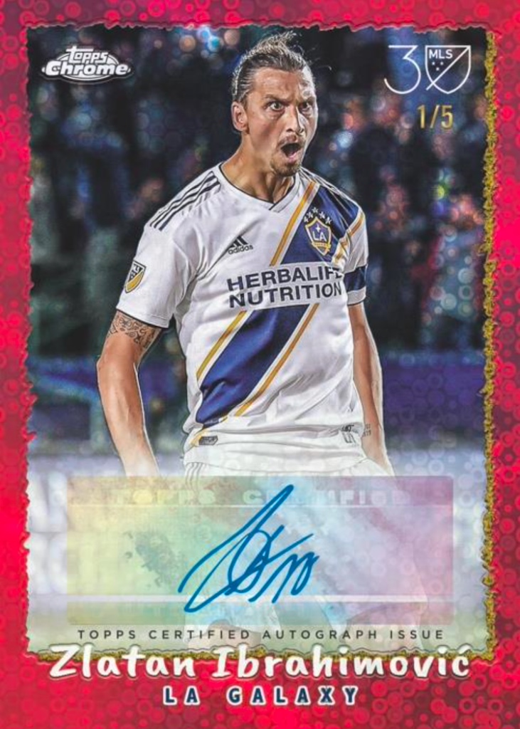 Zlatan 30yr anniversary auto /5
