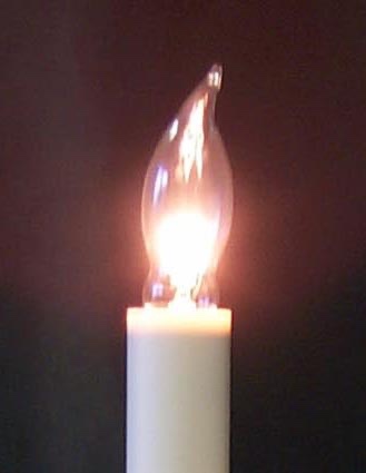 Candle Shaped Light Bulbs