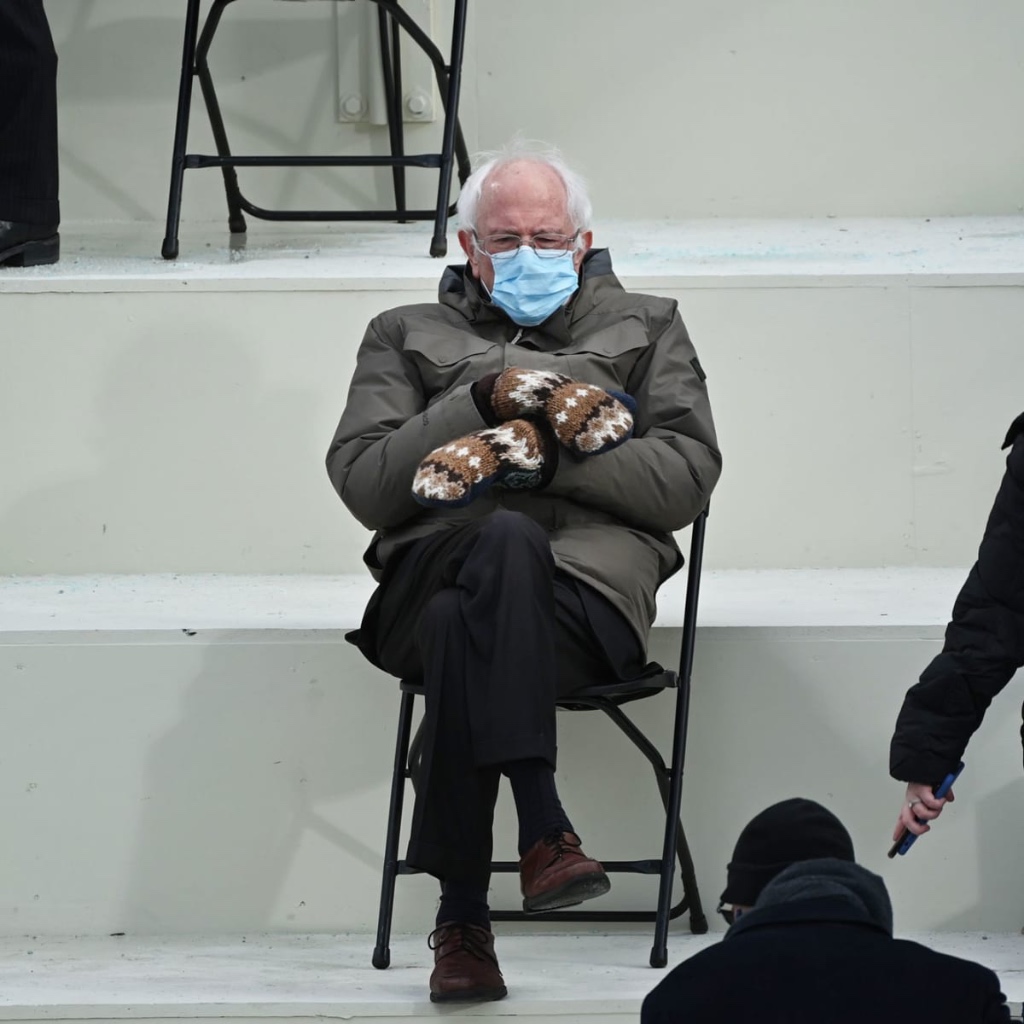 Bernie With Mask