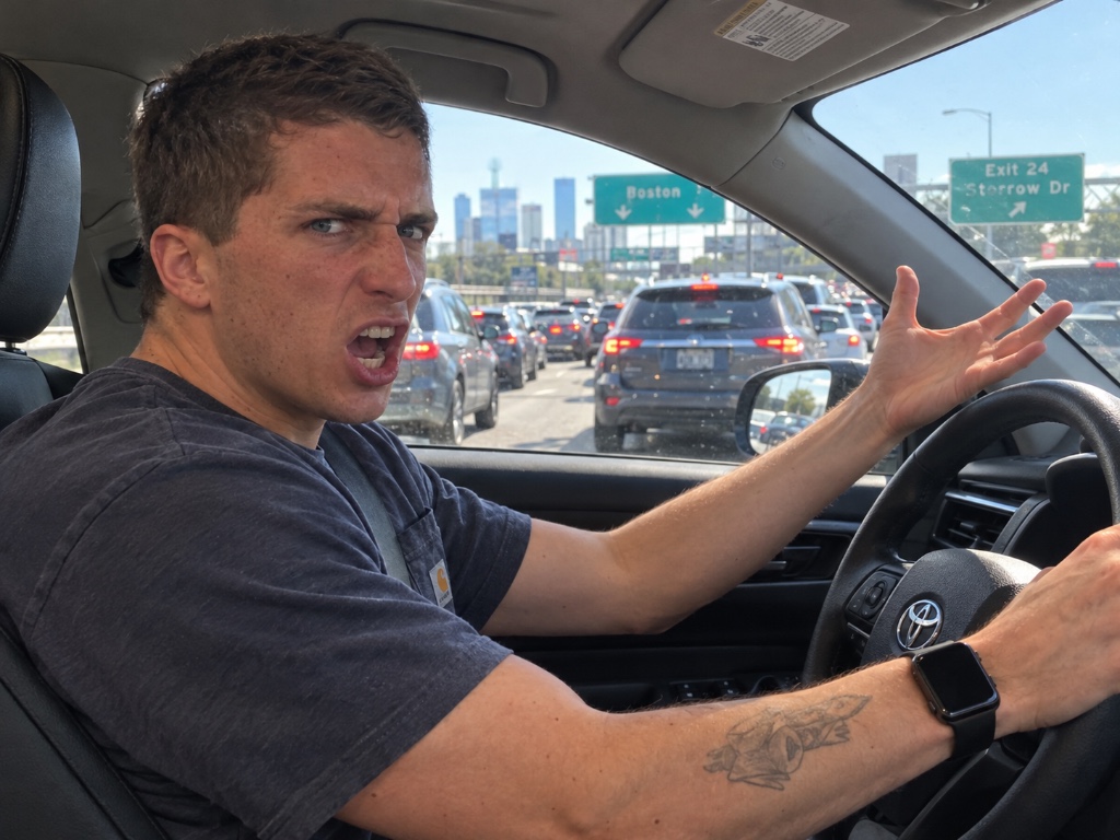 KEV WITH ROAD RAGE