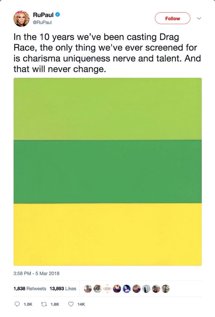 Rupaul Trains Rights