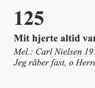 Mit hjerte altid vanker