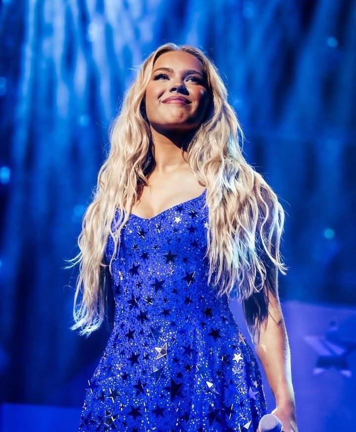 Blue with Stars