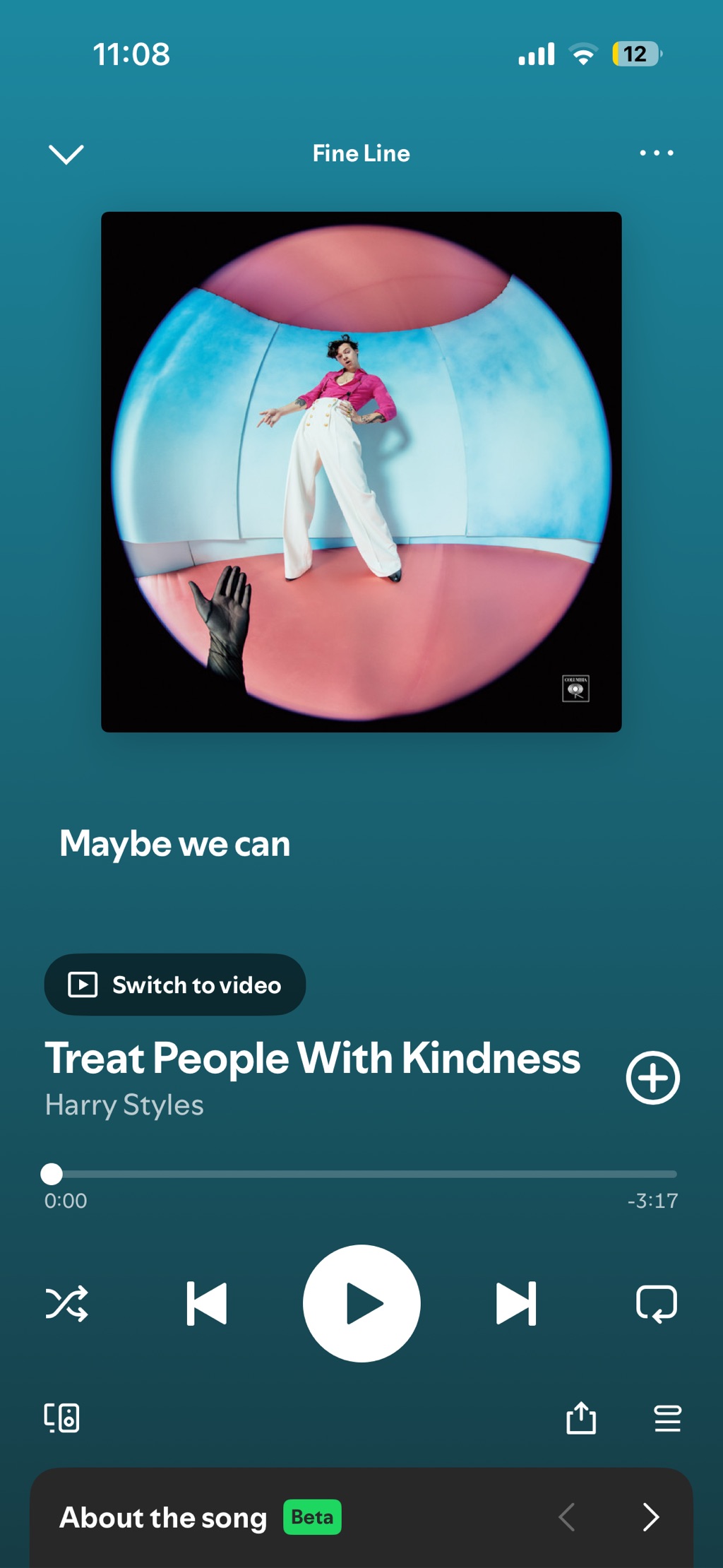 Treat people with kindness
