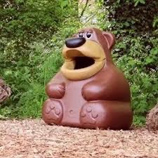 Freddy faz bear trash can