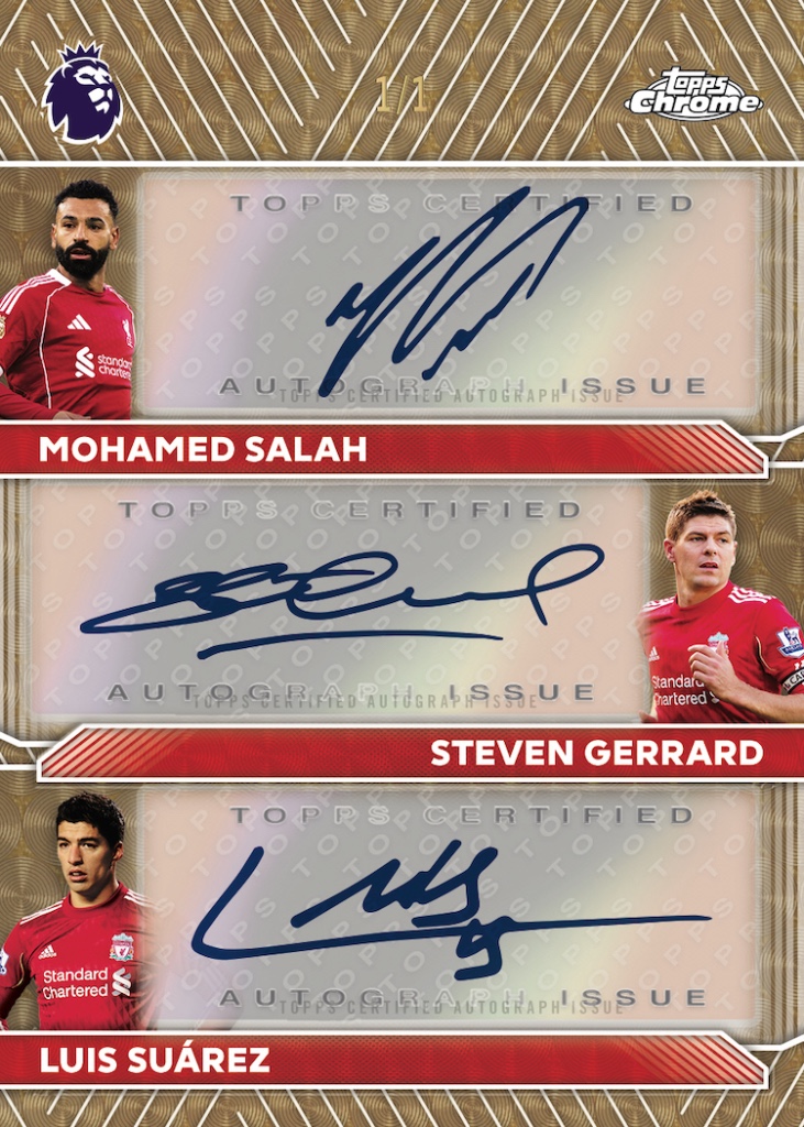 Liverpool triple auto super 1/1