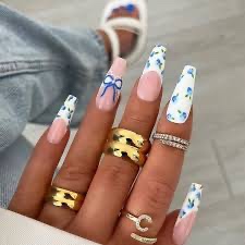 Blue flowers