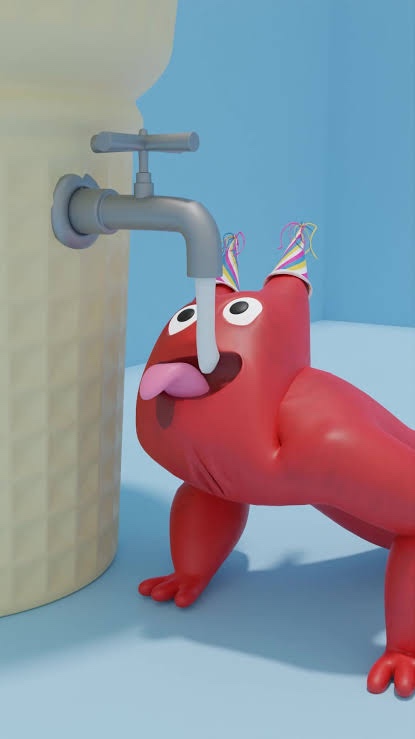 Banban needs the water