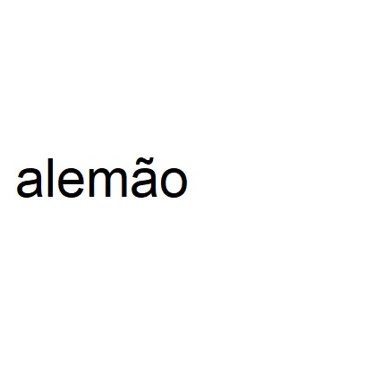 alemão
