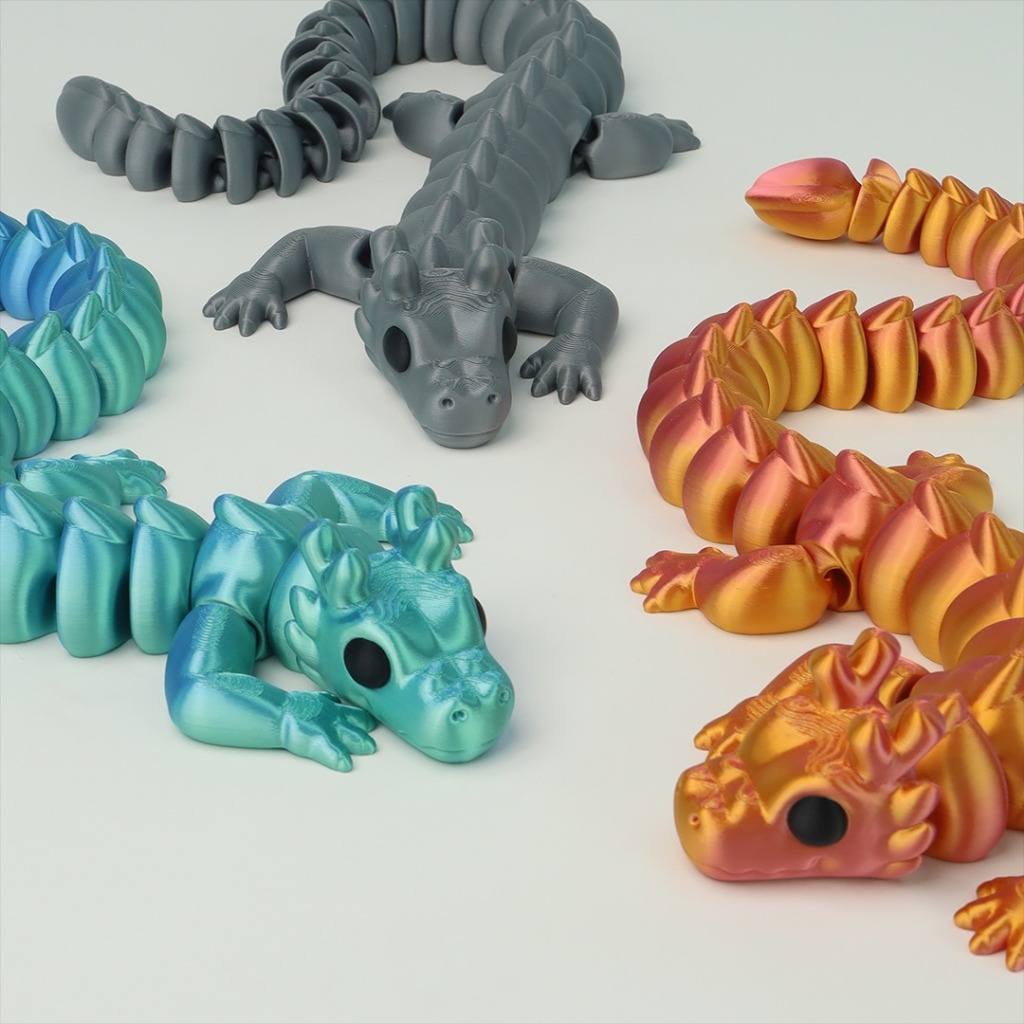 3d printed dragons/animals