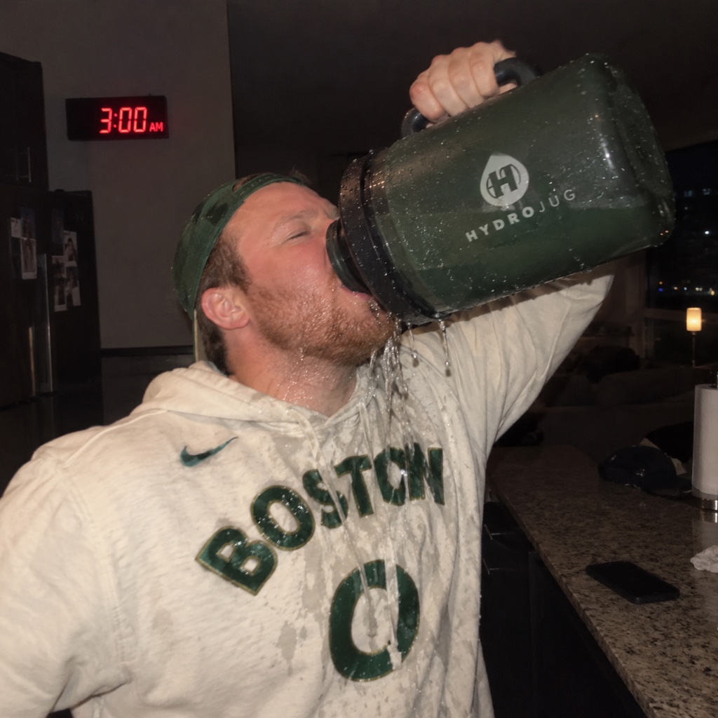 Tim CHUGGIN WATER AT 3 AM