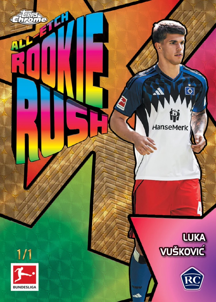 Vuskovic All etch rookie rush 1/1