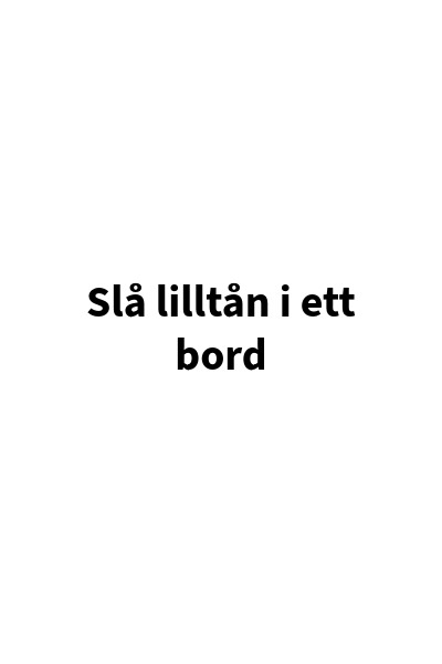 Slå lilltån i ett bord