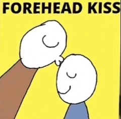 forhead kiss